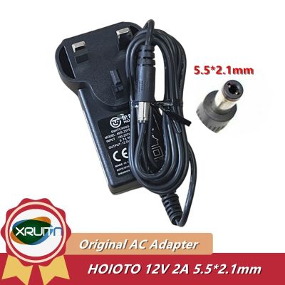 Genuine HOIOTO ADS-25FSG-12 12024EPB 12V 2A 5.5x2.1mm Switching Adapter Charger For Hikvision Dahua Video Recorder Power Supply 🚀