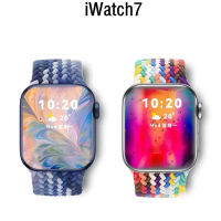 ใหม่ สายยืดหยุ่น สายผ้า ใช้สำหรับ Apple Watch series 7 6 5 4 3 2 1 se  ขนาด38/40/41mm 42/44/45/49mm สายApple Watch