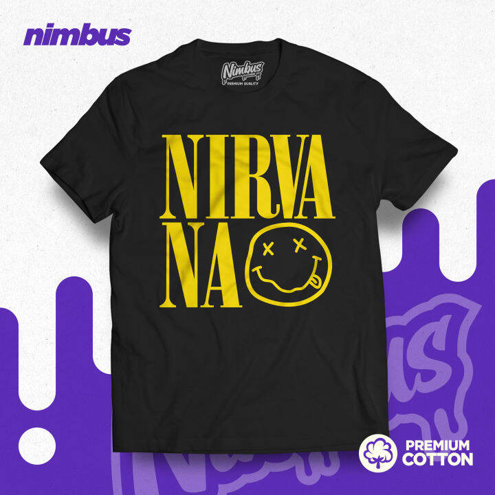 Nirvana shirt clearance lazada