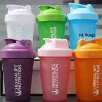 400ถึง500Ml Nutrition Shaker Bottle Green Pink Color Palstic Shake Cup For Sport Drinkware Tool