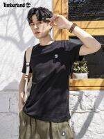 2023 New Fashion version Timberland official short-sleeved mens summer outdoor sports quick-drying half-sleeve breathable casual wear black T-shirt A2EKJ