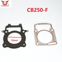 Zongshen 250cc CB250F CB250-F KAYO T4 Z1รถจักรยานยนต์เครื่องยนต์ปะเก็นกระบอก72มิลลิเมตรหัวอุปกรณ์ปะเก็นอุปกรณ์จัดส่งฟรี