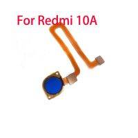 สำหรับ Xiaomi Redmi 10A โฮมปุ่มเมนูกลับคืนลายนิ้วมือเซนเซอร์กุญแจชิ้นส่วนอะไหล่ทดแทน LPX3763สายเคเบิลงอได้