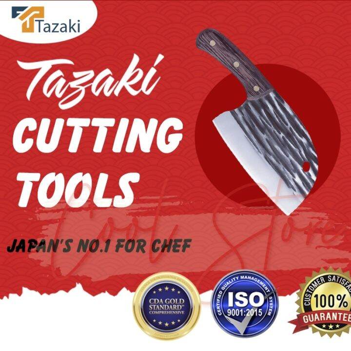 Tazaki japanese knife cast steel knives hammer kitchen knife chopping