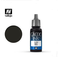 Vallejo Game Ink 72.094 Black Ink 17 ml 8429551720946 (สี)