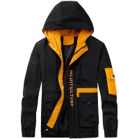 [COD] A generation jacket mens spring and autumn casual Korean style trendy tops large size hooded student