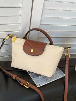 Longchamp bag Summer Fashion Nylon Small Bag Womens New High-Quality Textured Crossbody Bag Versatile Shoulder