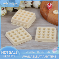 Nofui 5 pcs ตุ๊กตาของเล่นรุ่นอาหารขนาดเล็กเล่นมินิถาดไข่เปล่า