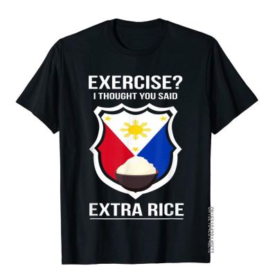 GILDAN 【Chic Tops】เสื้อยืดผ้าฝ้าย 100% พิมพ์ลาย Filipina Filipino Food Joke Rice Philippines สไตล์เรียบง่าย สําหรับผู้ชาS-5XL