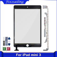 For iPad mini 3 A1599 A1600 A1601 Touch Screen Digitizer Front Glass Panel For iPad mini3 Replacement Parts Projector Screens