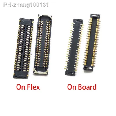 2pcs Lcd Display Screen FPC Connector For Samsung Galaxy A8 A7 2016 A8100 A810 A710 A7100 J6 2018 J600 Plug On Board Flex 40pin