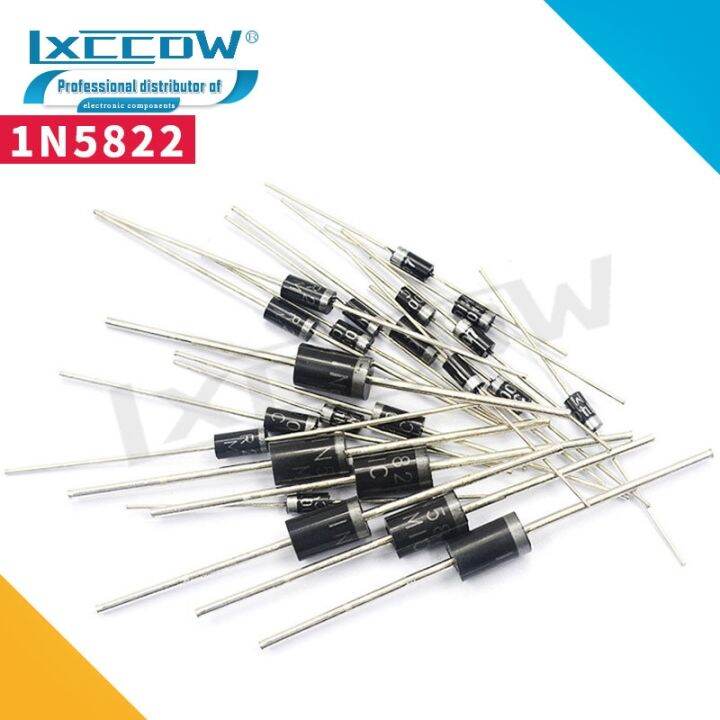 【CC】 20PCS 1N5822 DO-27 Schottky Diode 1N5400 1N5401 1N5404 1N5406 ...