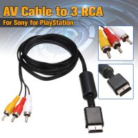 ??HOT!!ลดราคา?? สาย AV PS1 PS2 PS3 Audio Video AV Cable Cord Wire to 3 RCA TV Lead for Sony Playstation PS1 PS2 PS3 ##ที่ชาร์จ แท็บเล็ต ไร้สาย เสียง หูฟัง เคส Airpodss ลำโพง Wireless Bluetooth โทรศัพท์ USB ปลั๊ก เมาท์ HDMI สายคอมพิวเตอร์