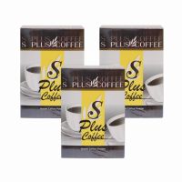 PGP S Plus Coffee พีจีพี กาแฟเอสพลัส (3 กล่อง X 17 ซอง)