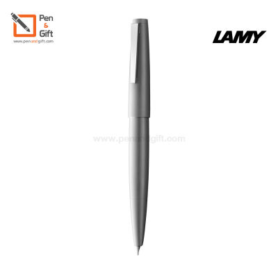 LAMY 2000 Metal Fountain Pen F,M Nib Gold - ปากกาหมึกซึม ลามี่ 2000 เมทัล M 0.7 , F 0.5 สีเมทัล (พร้อมกล่องและใบรับประกัน) ปากกาหมึกซึม LAMY ของแท้ 100 % [Penandgift]