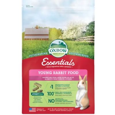 OXBOW Essentials – Young Rabbit Food 2.25 kg. อาหารกระต่ายเด็ก อายุเกินไม่ 6 เดือน