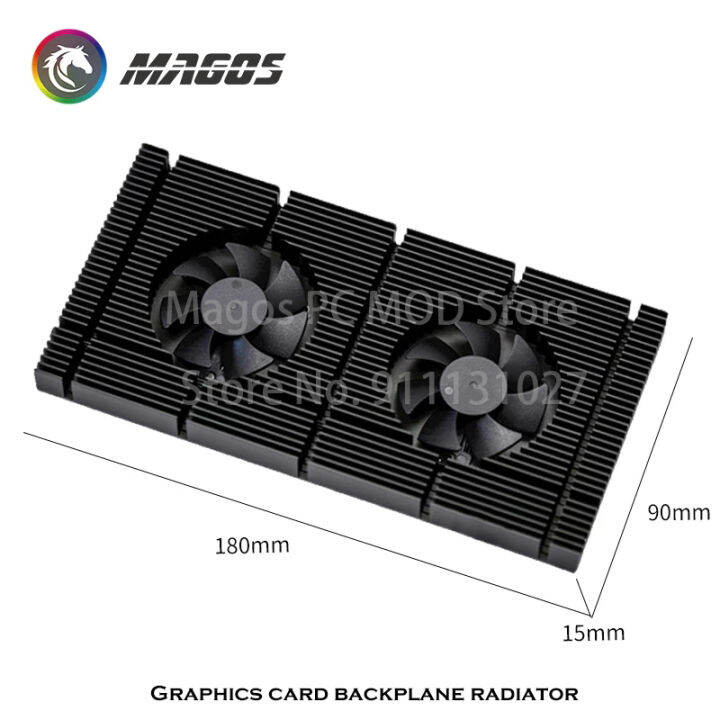 GPU Backplane หม้อน้ำสำหรับ RTX 4090 3090 3080 3070,อลูมิเนียมแผ่นรอง ...