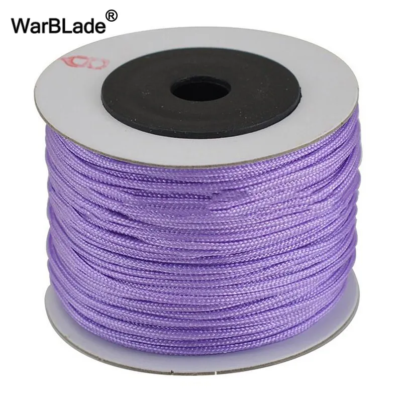 WBL 100M/Spool Cotton Cord 0.8mm 1mm 1.5mm 2mm Nylon Cord Thread