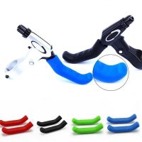 2023 NEW 1 Pair Bicycle Brake Handle Cover Silicone Sleeve Bike Brake Lever Protector Covers Bicycle Body Protection Cover Accessories