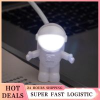 ETX1PC USB Astronaut LED Night Light Creative Book Light USB Powered Astronaut Desk Lamp Laptop Power Bank Ligh