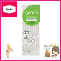 หลอดเยื่อพืชห่อกระดาษ GRACZ 21 ซม. แพ็ก 25 ชิ้นCOMPOSTABLE STRAWS GRACZ 21CM PACK25 **ราคาดีที่สุด**