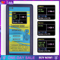 M328 Multi-Purpose Transistor Tester หน้าจอสีสันกราฟิกแบบพกพาตัวต้านทานตัวเหนี่ยวนำ Capacitance Meter Esr Meter