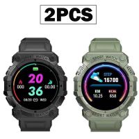 2PCS FD68S Smart Watch สําหรับผู้ชายผู้หญิง Smartwatch Heart Rate Blood Fitnes Tracker นาฬิกากีฬาสําหรับ IOS Android Dropshipping