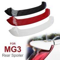 For mg3 Rear Spoiler ABS Rear Roof Wing Tail Cap Trim Gloss Black Car Accessories 2009 2010 2011 2012 2013 2014 2015 2016-2022