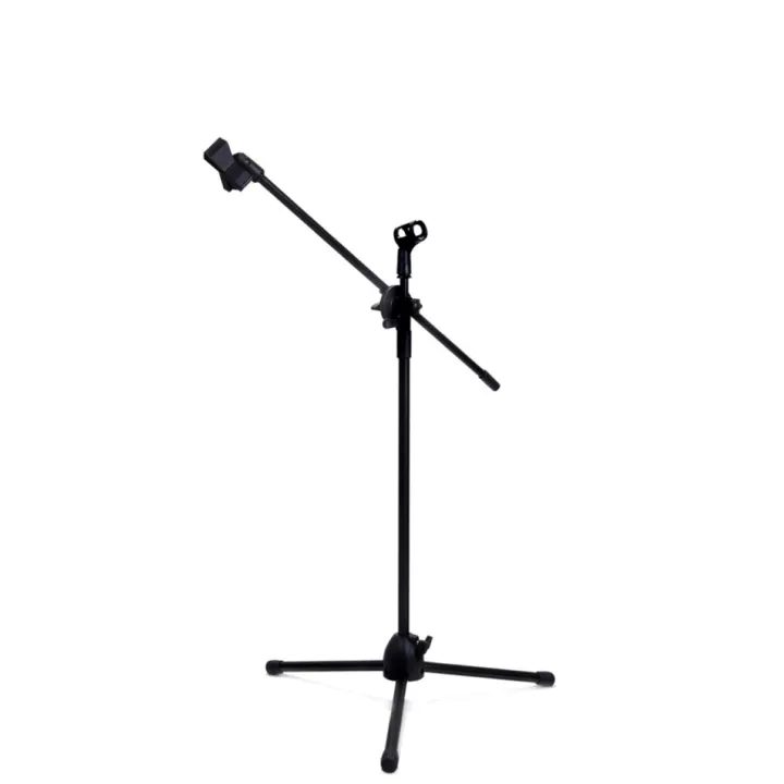 Boom Microphone Mic Stand Stage W/ Two Clips Lazada