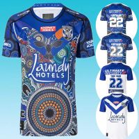 2022 BULLDOGS HOME / INDIGENOUS MENS RUGBY JERSEY Size: S-5XL （Print Custom Name Number）Top Quality Free Delivery