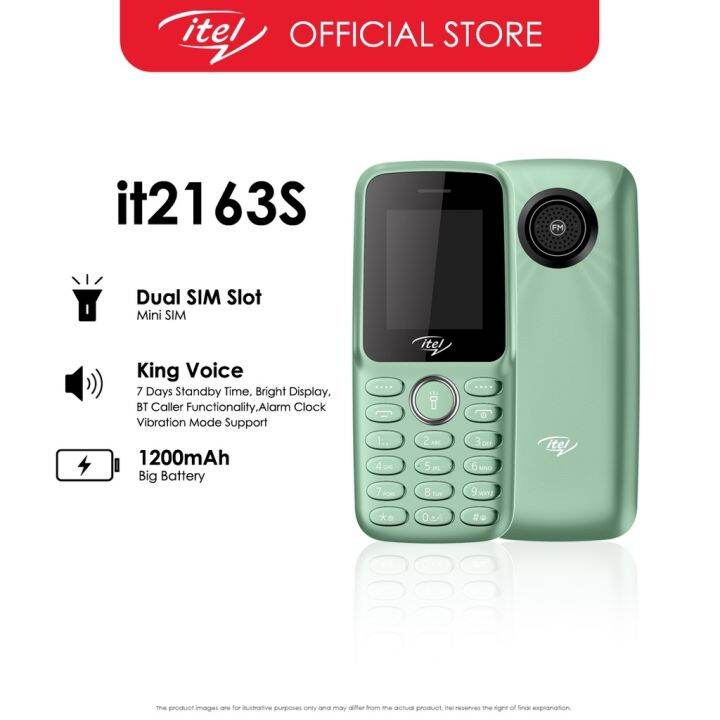 itel it2163 Basic Keypad Phone Dual Sim | Lazada PH