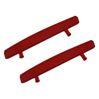 1 Pair Front Grille Insert Cover Trim Accessories for Dodge Ram 1500 2019-2022 Red