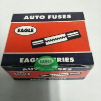 AUTO FUSES EAGLE SERIES หลอดฟิวส์แก้ว30มิล(แพค100ชิ้น).5a,1a,2a,3a,5a,10a,15a,20a,25a,30a,50a ทักแชท