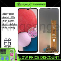 Kingsange หน้าจอ LCD 6.6นิ้วของแท้สำหรับ Samsung Galaxy A13 4G A135F SM-A135F สัมผัสหน้าจอ LCD หน้าจอดิจิตอลสำหรับ A134G Samsung A135 LCD