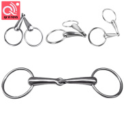 Ring Snaffle Bit 135mm 145mm Mouth Snaffle Horse Bit Stainless Steel