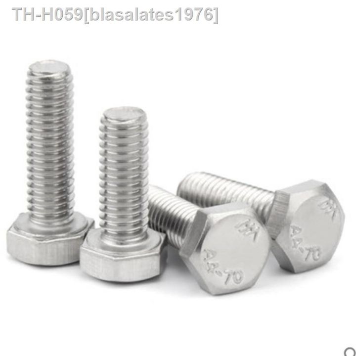 hot-2-20pcs-external-hexagon-screws-with-thread-m4-m5-m12-304-din933