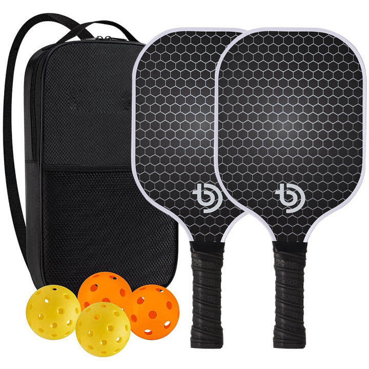 Pickleball Paddles Carbon Fiber Surface USAPA Approved Seat Pickleball