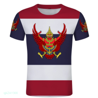 T-shirt, 2023！New！dicetak dengan bendera Thailand, DIY digital logo, musim panas fashion, pria High quality products （Freeprinting of names）