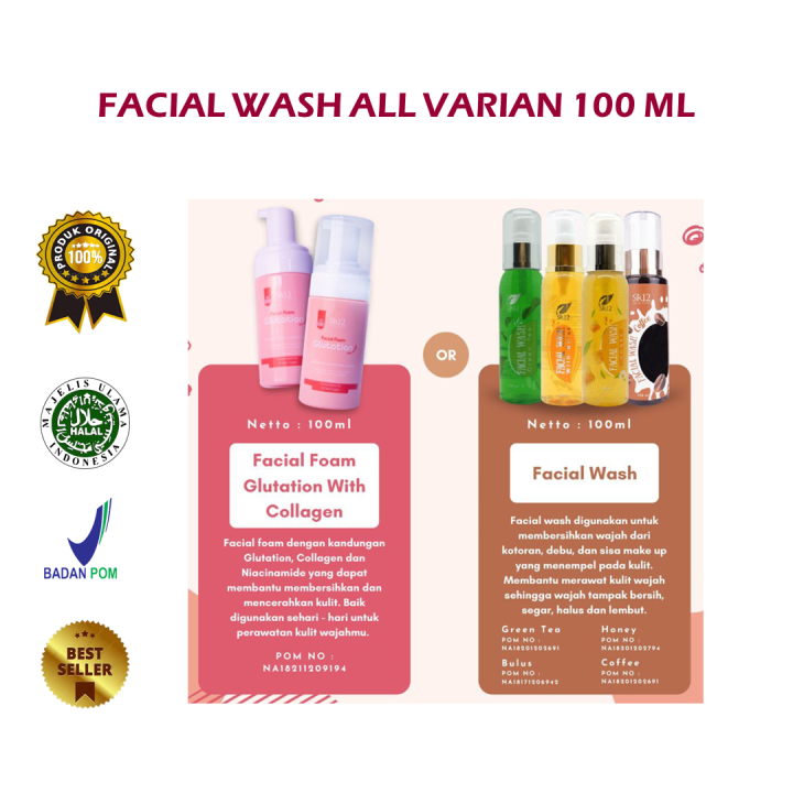 FACIAL WASH ALL VARIAN KEMASAN 100 ML Lazada Indonesia