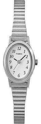 Timex Cavatina Expansion Band Watch Silver-Tone/White