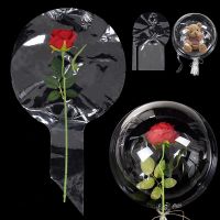 【cw】 3PCS Wide Neck Transparent Bobo Valentine  39;s Day Flowers Balloons Wedding Birthday Packing