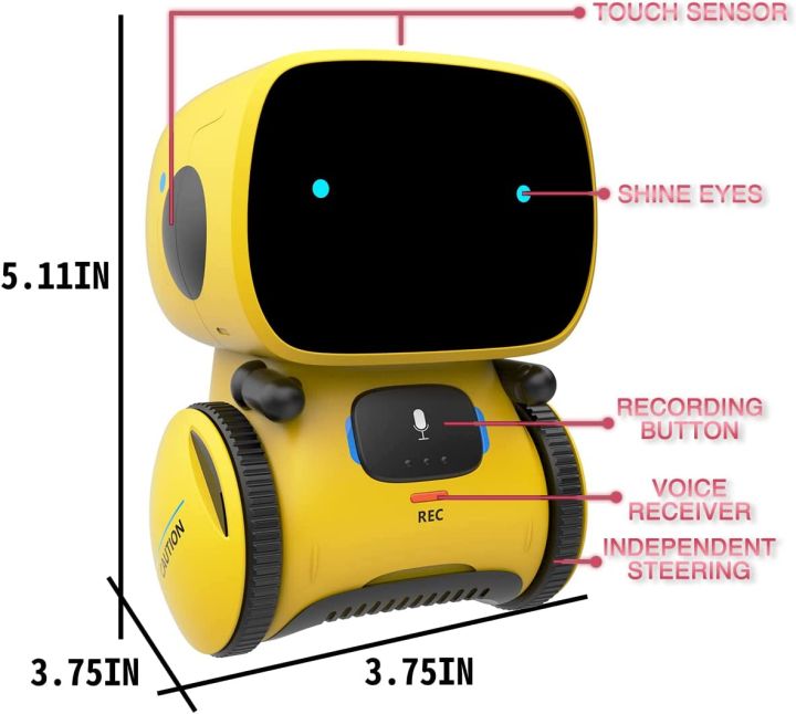 หุ่นยนต์สมาร์ทของเล่นเต้นรำหุ่นยนต์สื่อสารโต้ตอบหุ่นยนต์ของเล่นควบคุมด้วยเสียง