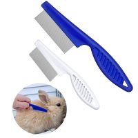 1Pc Rabbit Grooming Brush Small Pet Hair Remover Flea Comb Shampoo Bath Brush for Hamster Guinea Pig Rabbit Accessories Electric Clippers
