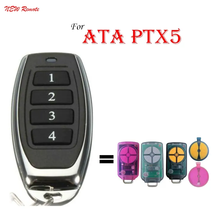 2022ล่าสุดสำหรับ ATA PTX5v1 TrioCode Gate รีโมทคอนโทรล433.92Mhz ATA