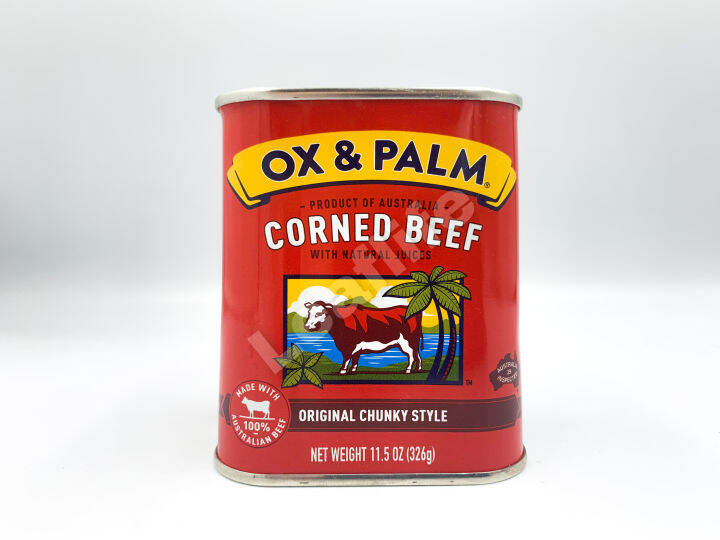 Ox And Palm Corned Beef Original Chunky Style 326 G Lazada Ph 0670