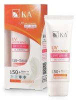 KA UV WHITENING SOFT CREAM OIL CONTROL SPF50+PA++ 15g. เคเอ ยูวี ไวท์เทนนิ่ง ซอฟท์ครีม 15 กรัม แพค 1 ชิ้น