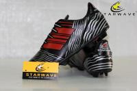 Starwave รองเท้า ฟุตบอลเด็ก (สตั๊ด ) Football Shoes SF64 เบอร์ 0-4.5  สีดำ