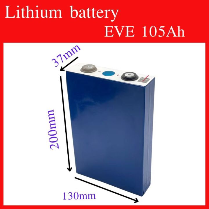 eve-lithium-ion-105ah-3-2v-grade-a-เซต4ก้อน-ฟรีน็อตและบัสบาร์