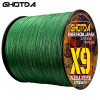 ✻☑✵ Ghotda X9 Japan Toughness and Durable Fiber Fishing Line 100m 0.14mm-0.55mm PE Braided Super Strong Fishing Line 9-45.4kg