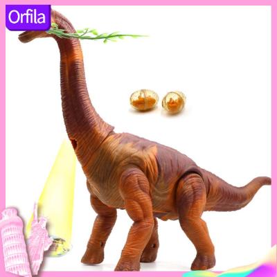 Kids Electric Dinosaurs Toy Walking Dinosaurs Figure with Projector Lamp and Egg Laying Simulation Tyrannosaurus Rex Model for Children Over 3 Years O